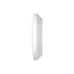 Side profile of TP-Link Omada EAP723 Access Point with curved vented surface for airflow and sleek installation.