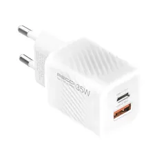 Recci RC83ECC 35W Dual Port GaN Fast Charger Adapter with Type C Cable