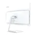 Rear view of Value-Top GS40UW-i31215U All-in-One PC with support arm, rectangular stand base, and visible side ports.