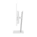 Angled side view of Value-Top GS70HW-i31215U All-in-One PC with white finish, ergonomic stand, and visible USB and HDMI ports.