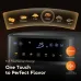 Touchscreen control panel view of Oraimo NutriFry S1 Ultra Air Fryer showing cooking presets and timer set to 15 minutes.