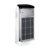 Filter access view of Samsung AX60R5080WD/EU Air Purifier showing open front panel and honeycomb carbon filter.