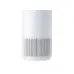 Front view of Xiaomi Smart Air Purifier 4 Compact showing smooth upper body and perforated lower air intake vents.
