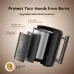Exploded view of Oraimo FastBrew Electric Kettle showing stainless steel inner layer, insulation, and PP outer shell design.