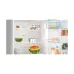 Interior fridge view of the BOSCH KGN76VI31M Series 4 578L Refrigerator showing shelves and door bins with stored groceries.