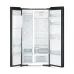 Interior view of empty Hitachi R-SX800GPBO Refrigerator highlighting spacious layout and transparent drawers.