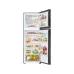 Open stocked interior view of the SAMSUNG RT31CG5420B1SE 305L Top Mount Refrigerator filled with food items.