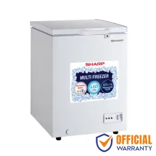Sharp SJC-118-WH 110 Liters Deep Freezer