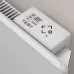 Close-up view of Tesy CN 06 140 EA FinEco Cloud Heater showing digital control panel with temperature and time display.