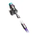 Side view of Dyson Gen5detect Absolute Vacuum Cleaner showing transparent motor housing and detachable wand.