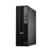 Angled front view of Dell Pro Slim QCS1250 Brand PC highlighting compact design with multiple USB and Type-C ports.