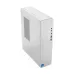 White Lenovo IdeaCentre Tower 08IRR9 with a vertically ridged front panel.