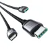Joyroom A21 100W USB to 3-in-1 Fast Charging Cable