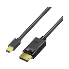 Yuanxin YDP-003 Mini DisplayPort Male to DisplayPort Male 1.8 Meter Cable 