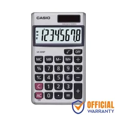 Casio SX-300P-W Portable Basic Calculator