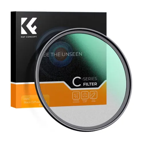 K&F Concept 72mm C-Series HMC 1/4 Black Diffusion/Black Mist Camera Lens Filter