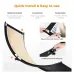 K&F Concept KF18.0012 4-in-1 U-Shape Curved Foldable Lighting Reflector Panel With Carrying Bag