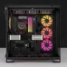 Corsair RS120 ARGB Casing Fans illuminate a PC build with vibrant colors from the front and top fans.