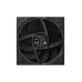 Rear view of a black DeepCool FT12 case fan showing the product label and LED switch.