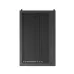 Top view of 1STPLAYER BV7 Casing highlighting mesh ventilation and front I/O ports for airflow and connectivity.