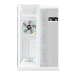 1STPLAYER RT7 White Mid Tower ATX Gaming Casing Without Case Fan