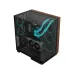 Side view of Acer Gadget ZUOOS SmartVision Ultra+ Gaming Casing showing liquid cooling and LED fans.