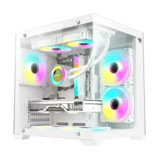 ARS Legend 171 V2 ARGB M-ATX Mid Tower Gaming Casing White