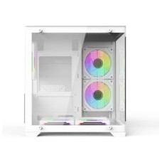 ARS Precious 007 INFINITY ARGB M-ATX Mid Tower Gaming Casing White
