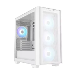 ASUS A21 PLUS ARGB mATX Mid Tower Gaming Casing White