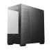 DeepCool CG380 3F mid tower case with tempered glass side panel and airflow-focused design