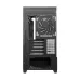 Rear view of DeepCool CG380 3F gaming case with expansion slots, PSU mount, and cooling fan