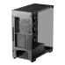Rear view of DeepCool CG580 4F V2 gaming case with expansion slots, PSU mount, and airflow vents