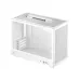 DeepCool CH160 Plus WH portable gaming case with tempered glass panel, handle, and front I/O ports
