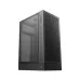 DeepCool CH170 Plus vertical gaming case with tempered glass side panel and front I/O ports