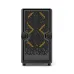 Front view of Golden Field H01 M-ATX Mini Tower Gaming Casing showing mesh panel with visible RGB fan lights