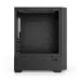 Side view of Golden Field V01 Mini-Tower Gaming Casing showing spacious interior with fan mounts and minimalist structure.
