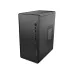 Angled front view of MaxGreen Entice G3 Casing highlighting compact tower design with USB 3.0, Type-C, and audio ports.