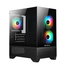 MaxGreen Panora F3 Mid-Tower M-ATX Gaming Casing