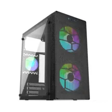 T-Wolf NEOPULSE X3 RGB Mid Tower mATX Gaming Casing