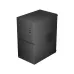 Value‑Top desktop casing front view with matte finish, power button, USB ports, and side vent