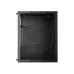 Value‑Top Micro ATX case interior with motherboard tray, cable cutouts, and CPU cooler access panel