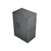 Value‑Top Desktop Computer Casing in gray with front USB ports, power button, and side ventilation design