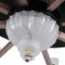 Breezelux BL-2521 48" Luxury Decorative Chandelier Ceiling Fan With Light and Remote
