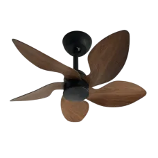 Qulik Flora 28" Decorative Silent Ceiling Fan With Remote