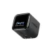 Anker Nano 45W Type-C GaN Charger with display showing charging status for iPhone 17 Pro Max