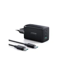 Joyroom JR-TCG01 GaN Ultra 3 in 1 65W Fast Charger With 100W Type-C Cable