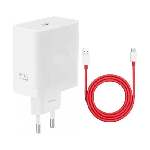 OnePlus SUPERVOOC 100W Charger Adapter with Type C Cable