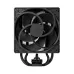 Back view of Arctic Freezer 36 Black CPU Cooler with P12 PWM fan mounted on heatsink and visible heat pipes.