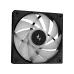 Deepcool LE360 V2 360mm ARGB Liquid CPU Cooler fan with black frame and white, translucent blades.