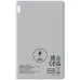 Rear view of a white Verbatim My Finder Card showing wireless charging info.